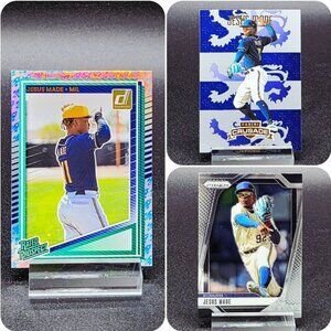 2025 Jesus Made Rocket Crusade Prizm RC's Milwaukee Brewers Top Prospect